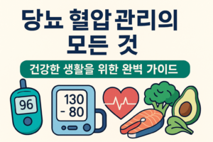 혈당 혈압 관리의 모든것