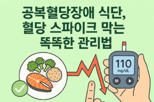 공복혈당장애 식단