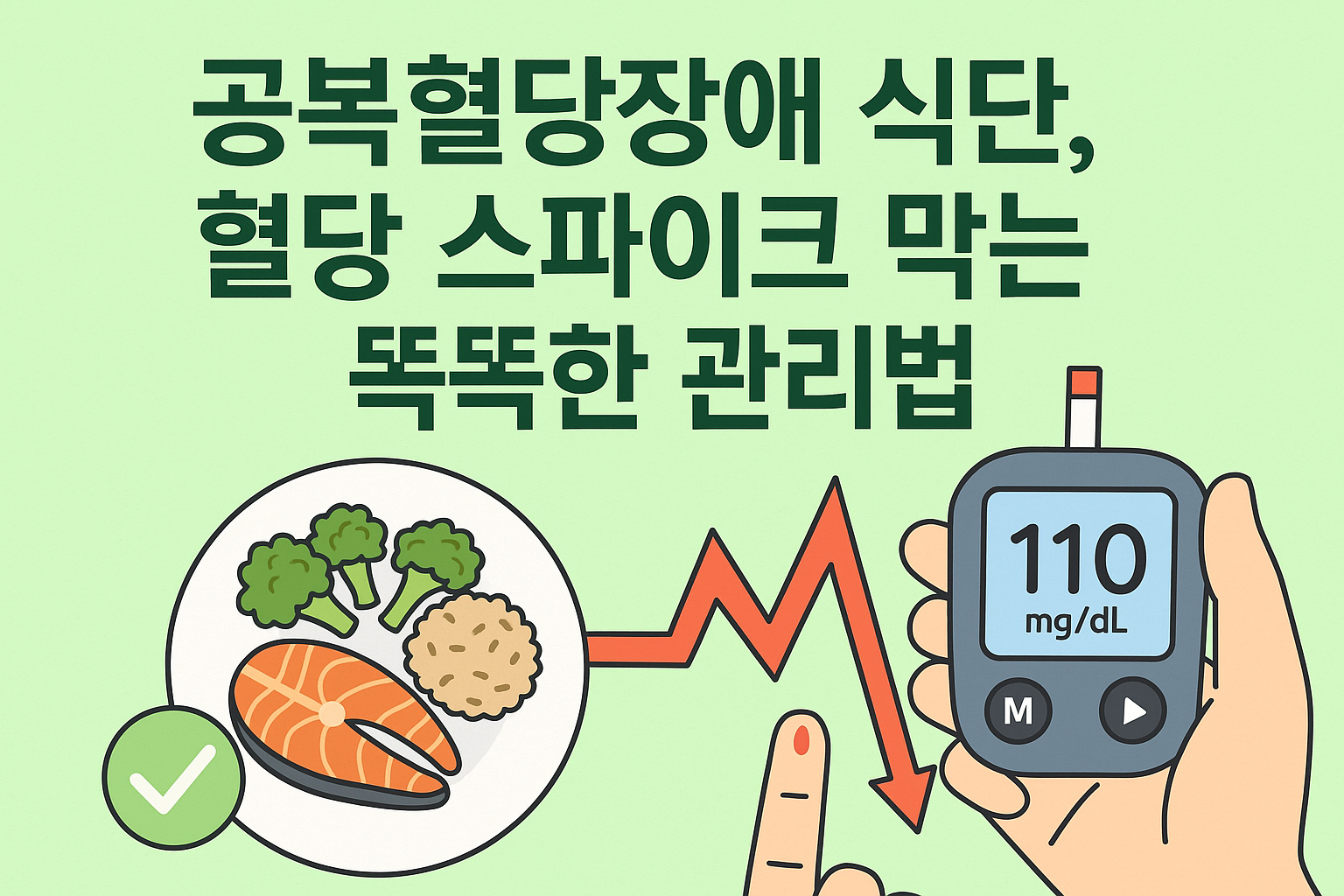 공복혈당장애 식단